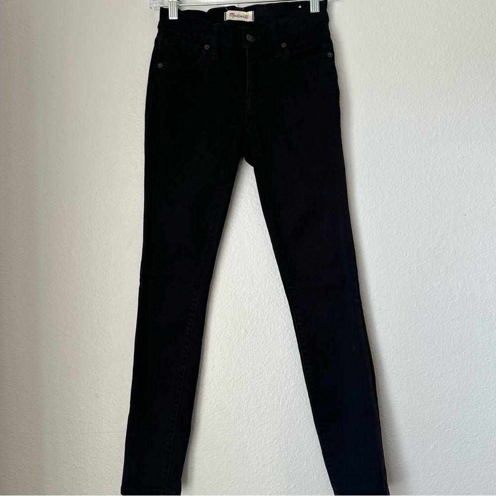 Madewell Black 8" Skinny Jeans Size 24 Black women's Denim Jeans